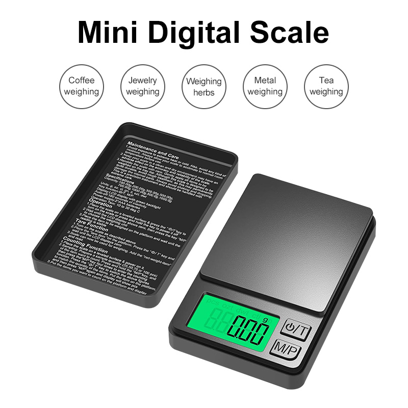 Candle Wax Scale - مقياس رقمي صغير للجيب LCD جرام