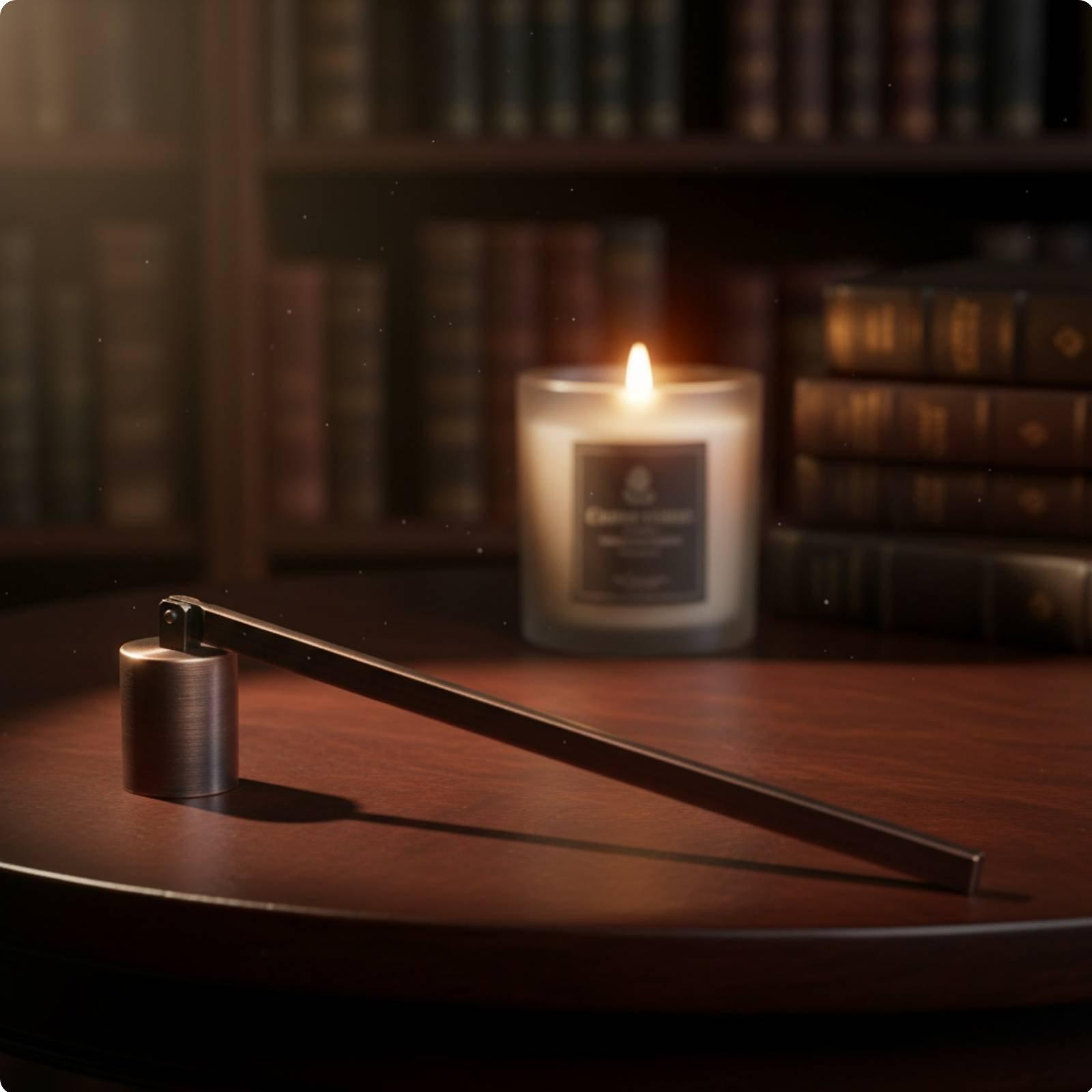 جرس شمعة لتقليل الدخان ومنع تب - مراجعة Candle Wick وسعره