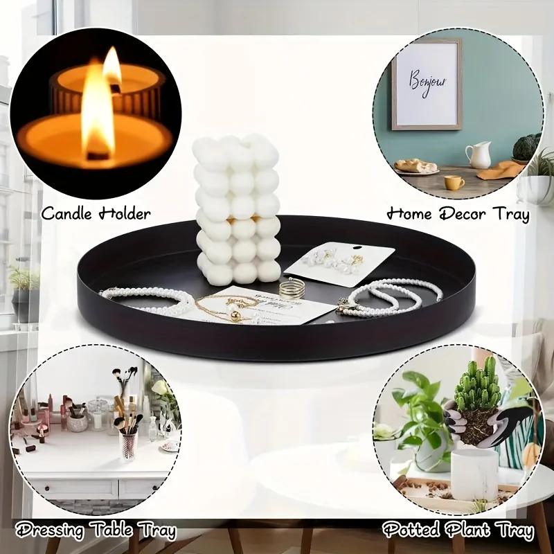 قطعة واحدة من صينية ABS دائرية - مراجعة Silk Candle وسعره