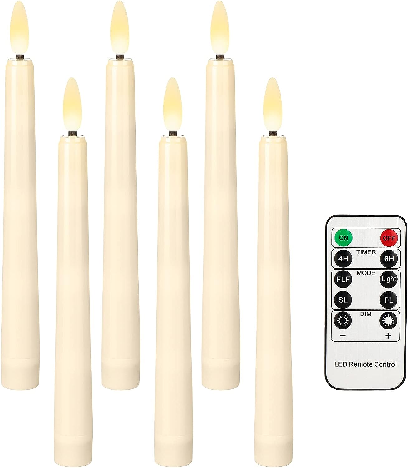 شمعة LED وامضة بطول 8 بوصات تع - مراجعة Candle Wick وسعره