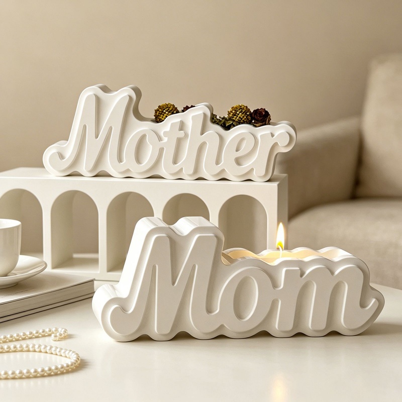 قالب سيليكون على شكل حرف لصنع  - مراجعة Candle Containers وسعره