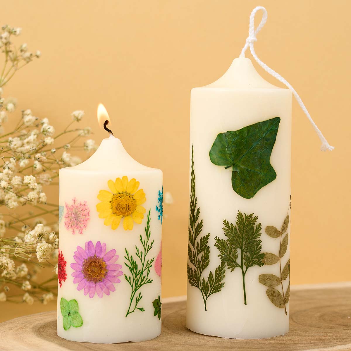 1 جنيه شمع الصويا الأبيض النقي - مراجعة Candle Making Kit وسعره