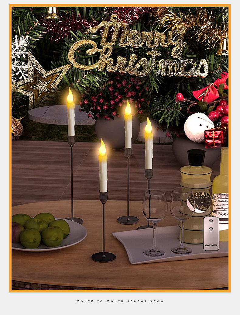شموع عاجية اللون بدون لهب مع ج - مراجعة Candle Wick وسعره