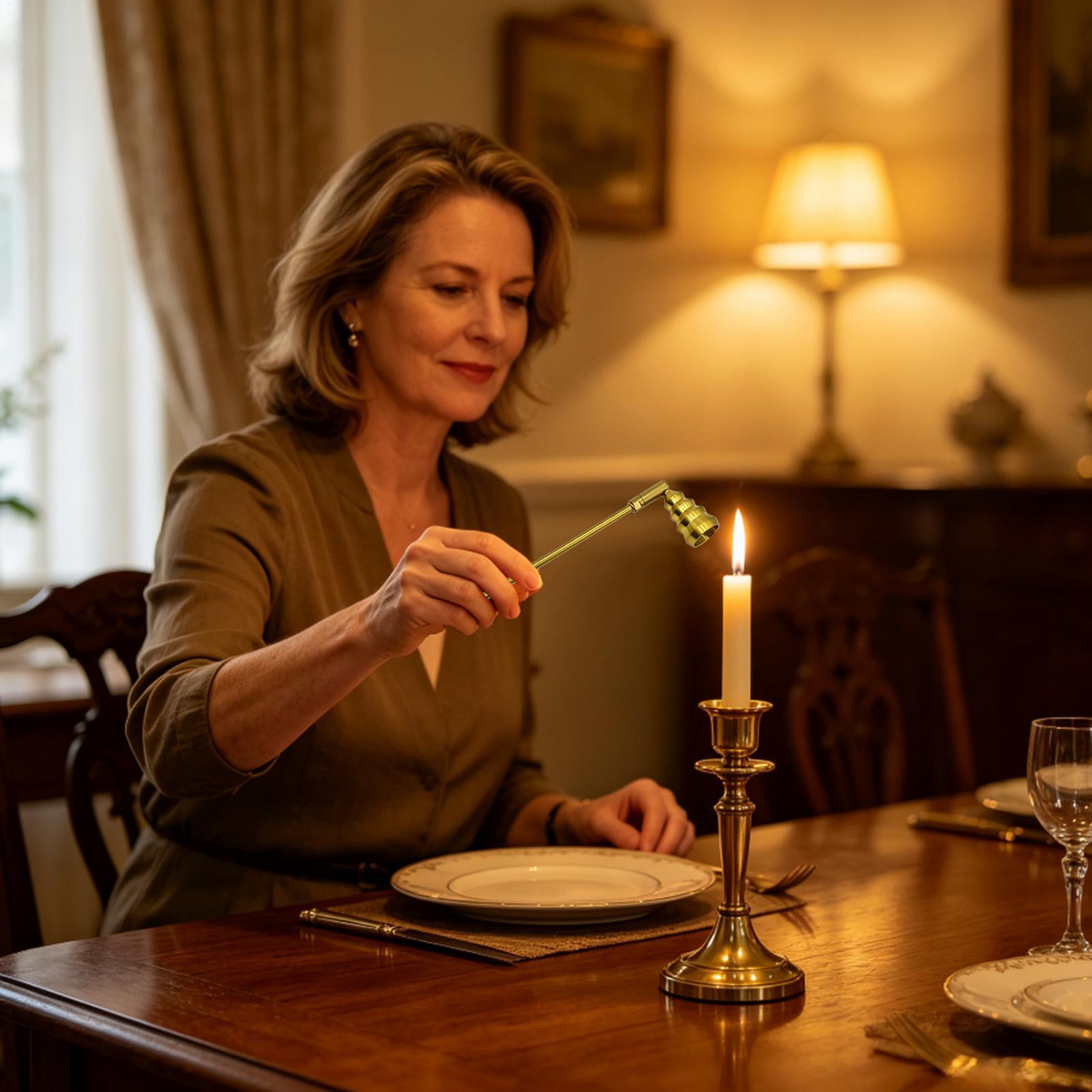 مطفئات الشموع المعدنية ذات الم - مراجعة Candle Wick وسعره