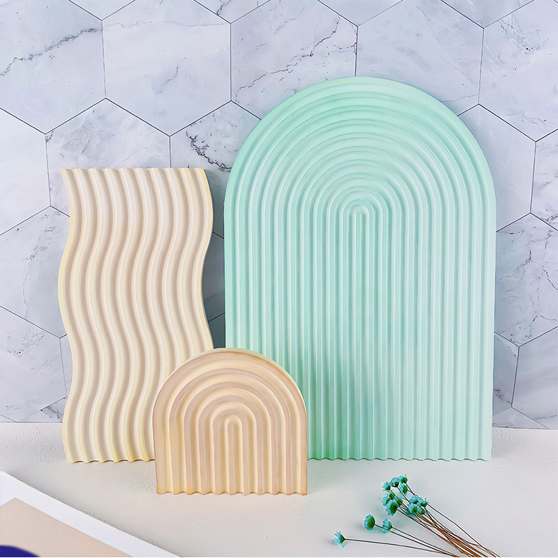 لتقوم بها بنفسك قالب صينية موج - مراجعة Candle Molds وسعره