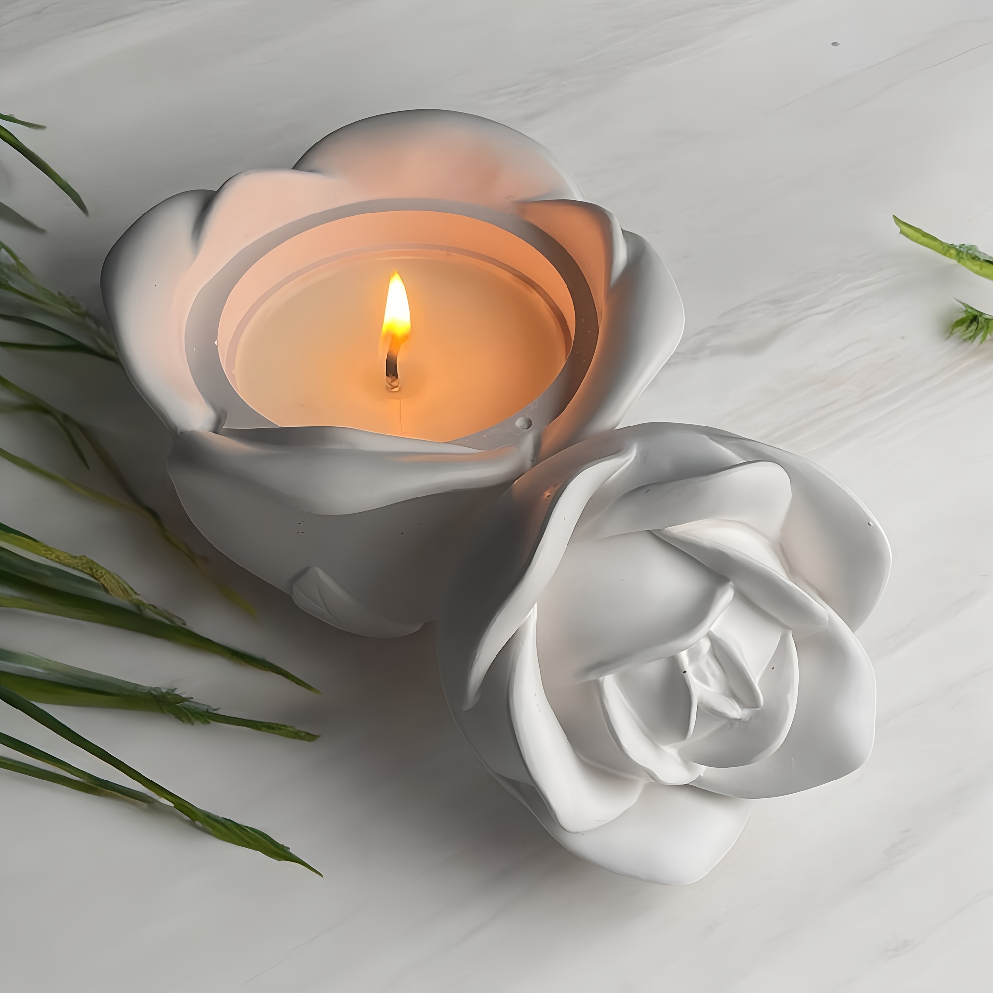 مجموعة مكونة من قطعتين من قوال - مراجعة Candle Molds وسعره