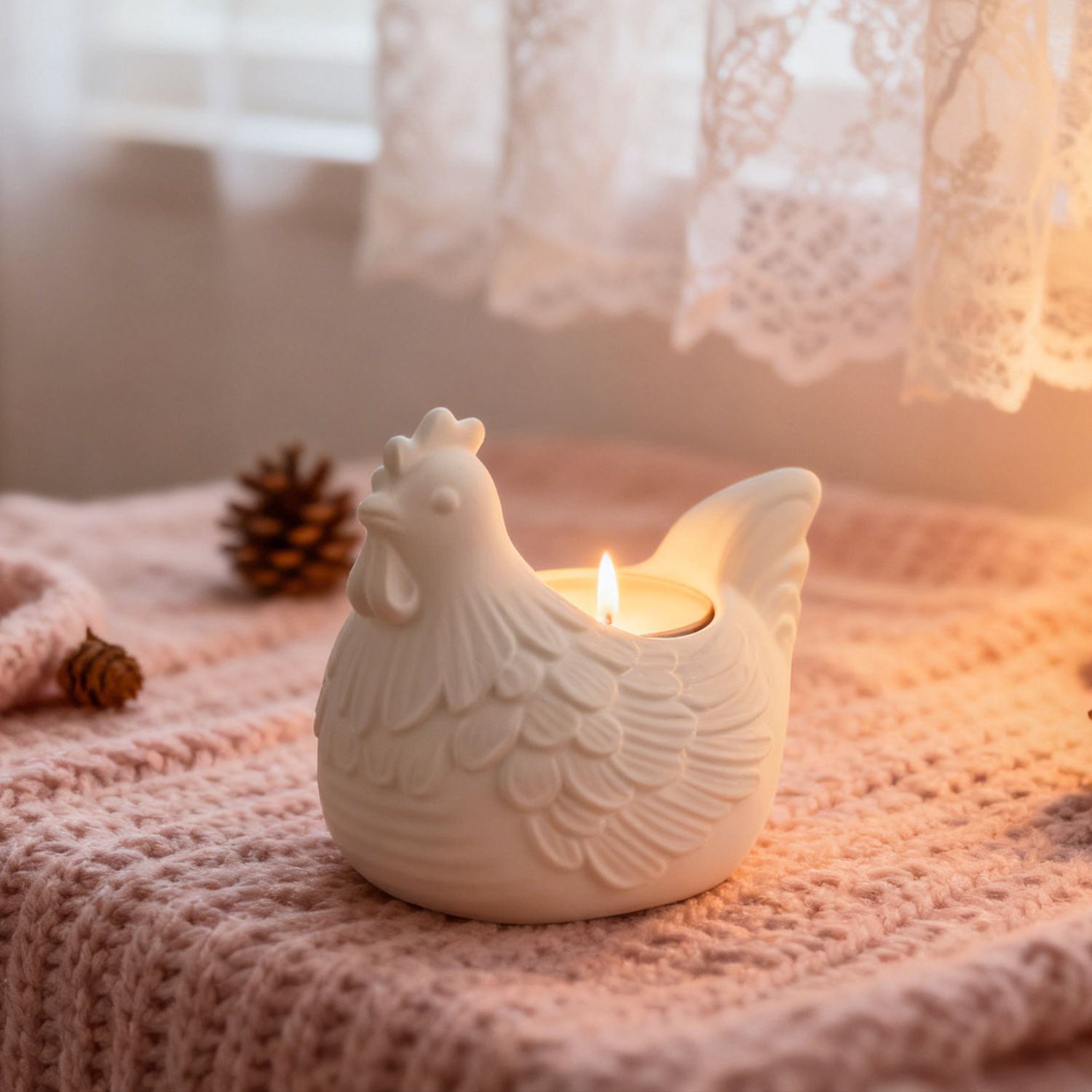 DIY 3D ليتل الدجاج شمعة حامل ا - مراجعة Candle Molds وسعره