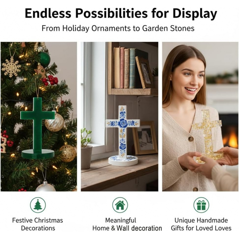 قالبان من السيليكون مع قاعدة ع - مراجعة Candle Containers وسعره