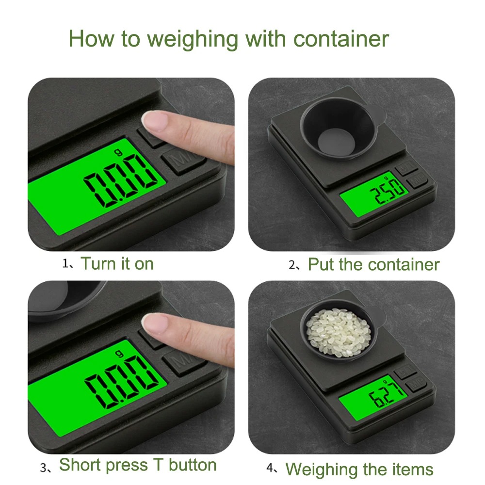 ميزان دقيق محمول 1000 جرام × 0 - مراجعة Candle Wax Scale وسعره