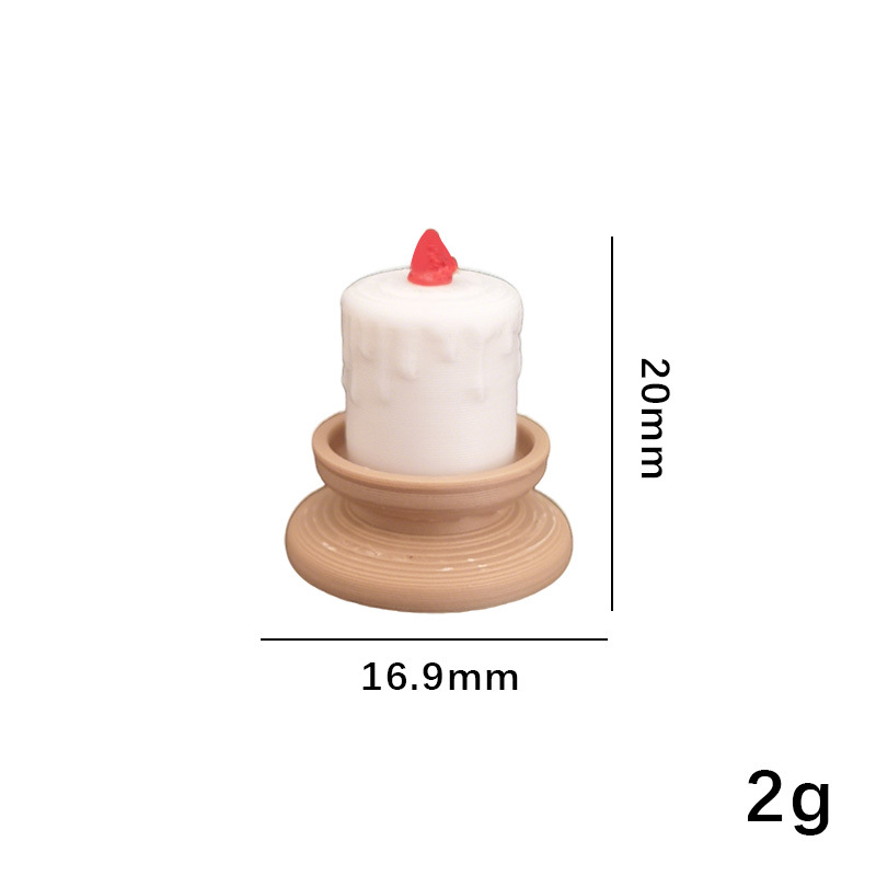 3 قطع حامل شموع مصغر لبيت الدم - مراجعة Candle Wax Scale وسعره