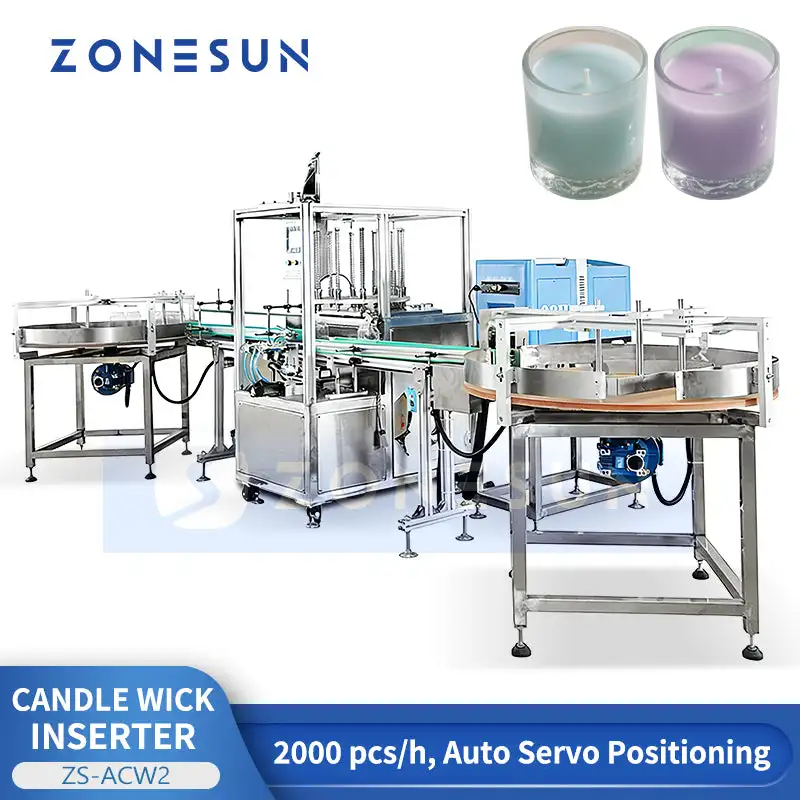 آلة ZONESUN ZS-ACW2 الأوتوماتي - مراجعة Candle Wick وسعره