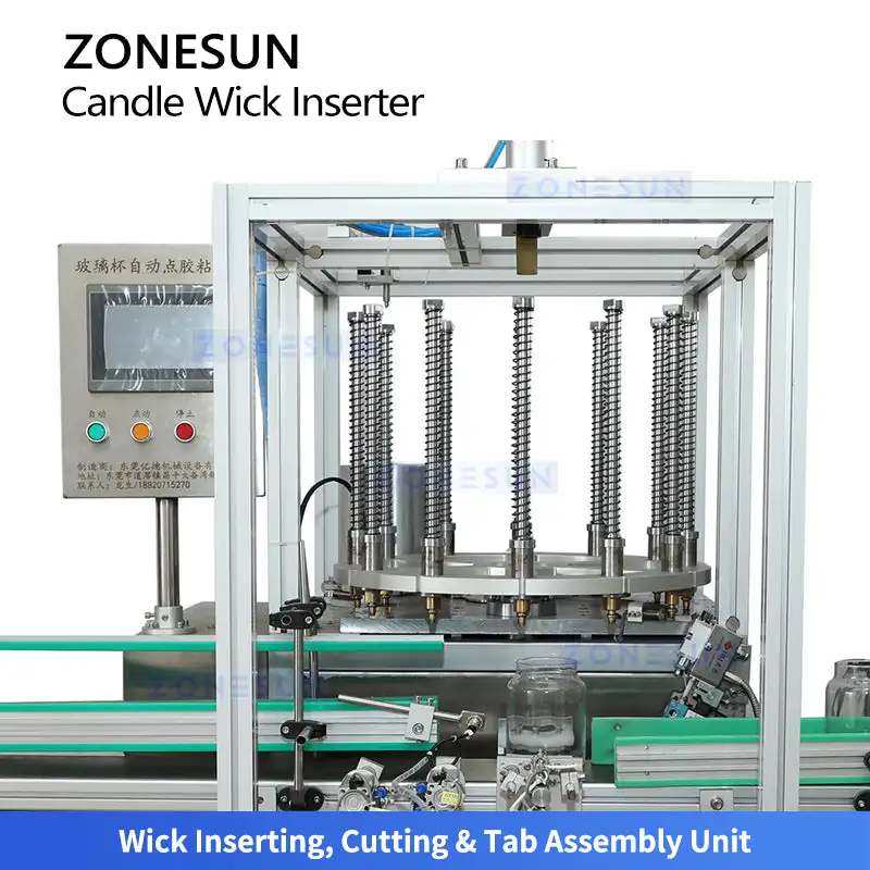 آلة ZONESUN ZS-ACW2 الأوتوماتي - مراجعة Candle Wick وسعره