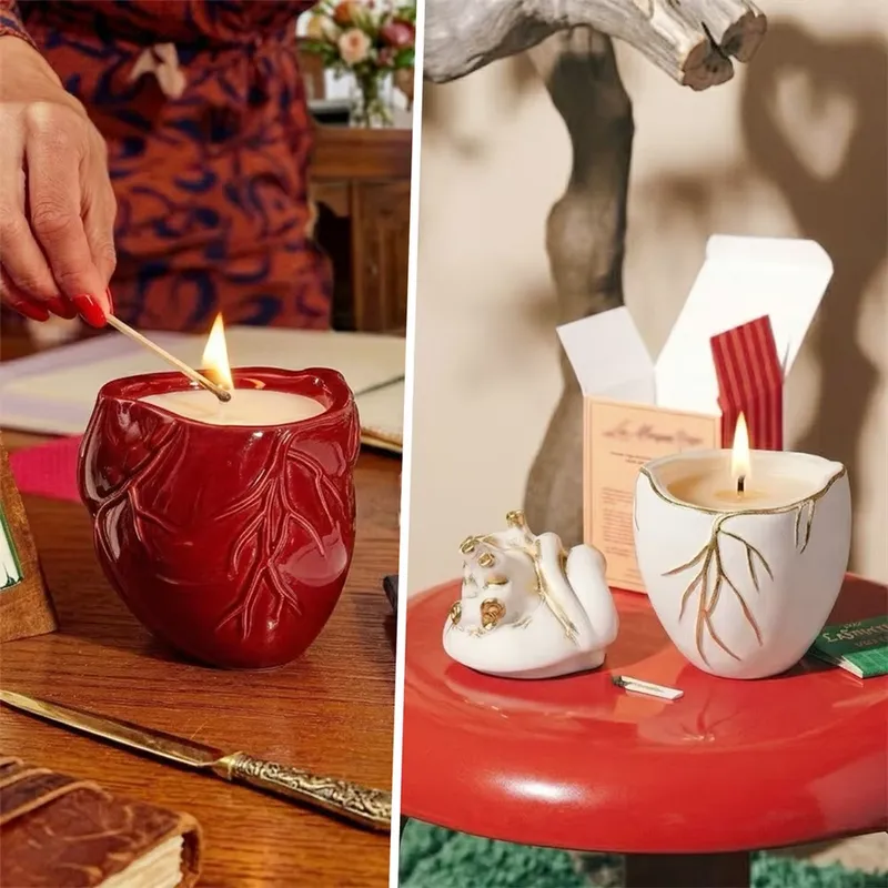 قوالب شمع على شكل قلب من نيكول - مراجعة Candle Molds وسعره