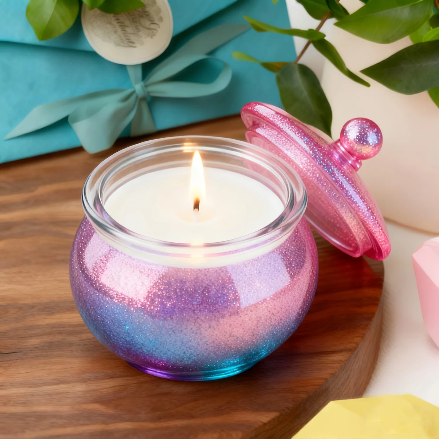 مجموعة واحدة من قوالب الراتنج  - مراجعة Candle Containers وسعره
