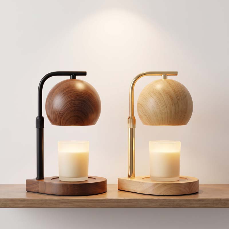 مصباح تسخين الشموع بتصميم نورد - مراجعة Silk Candle وسعره