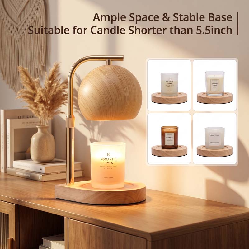 مصباح تسخين الشموع بتصميم نورد - مراجعة Silk Candle وسعره