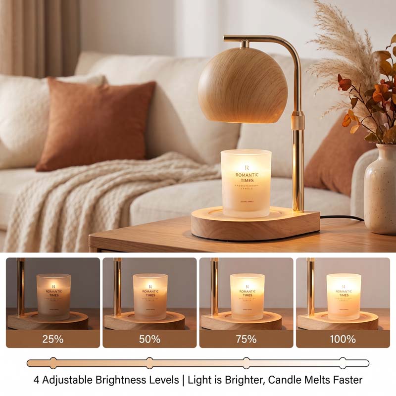 مصباح تسخين الشموع بتصميم نورد - مراجعة Silk Candle وسعره